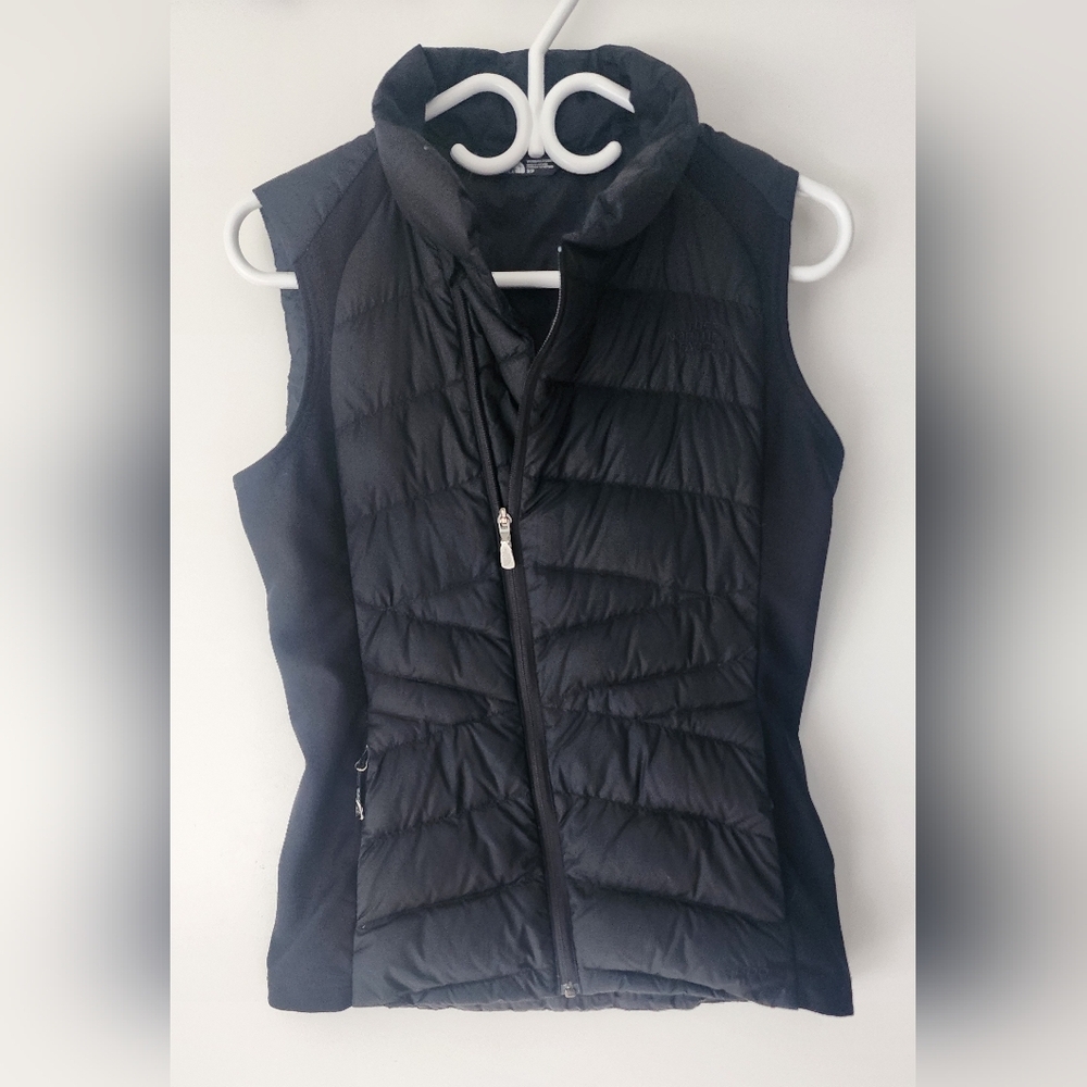 The North Face Black Quilted Vest